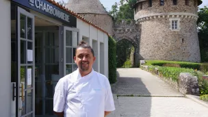 © RCF Anjou - Christophe Crand, chef du Bistrot de La Forge et de la Charbonnière