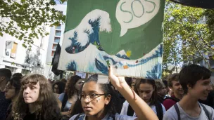 20 septembre 2019 : Marche des jeunes pour le climat, Fridays For Futur (FFF). Paris (75), France - Crédits : Corinne SIMON/CIRIC