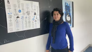 Morgane Dagnas, chargée de communication du Strapontin. © RCF Sud Bretagne