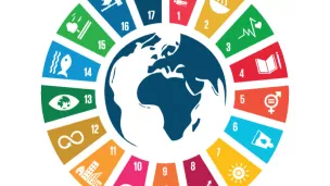 Les 17 Objectifs de Développement Durable fixés par l'ONU.