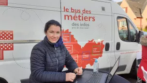Marina Jouan, conseillère à la cité des métiers.