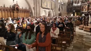 Messe de rentrée des étudiants à la cathédrale Saint Maurice d'Angers