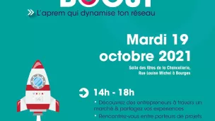 Créa'Boost, avec la BGE Cher, le mardi 19 octobre 2021.