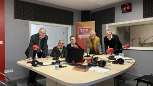 Le club57 : Roger Cayzelle entouré de Patrick Scharf, Jean-Marie Vannesson, Jean-Louis Baudoux et Cédric Rouillon. 