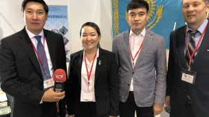 La délégation du Kazakhstan à Agrimax