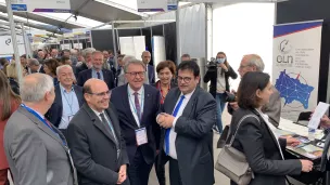 Visite officielle menée par Jean-Pierre George