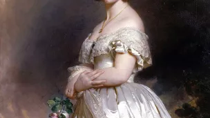 La reine Victoria en 1842, peinture de Franz Xaver Winterhalter ©Wikimédia commons