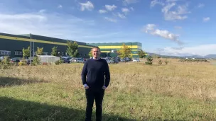 Antoine Wassner dirige l'entreprise Sabarot depuis 2016. ©Cédric Bonnefoy  