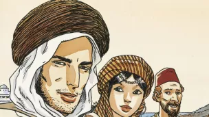 © Pochette de la BD "Carnets d Orient" de Jacques Ferrandez