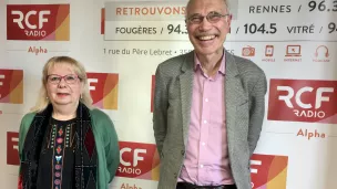 Florence Renard, écoutante bénévole et Henri Lelion, président de Lueur d'Espoir 35 ©Xavier Jean