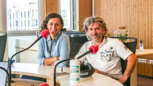 Prescilia Hadjout (à gauche) et Alexandre Chavanne - © RCF Lyon