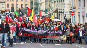 manifestation contre l'extrême-droite - © UD CGT 69