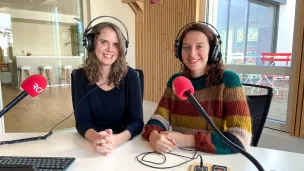 Fanny Marc (à gauche) et Marie-Sandra Leblanc - © RCF Lyon