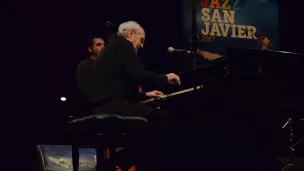 Michel Legrand au XXe festival international de jazz de San Javier (2017).