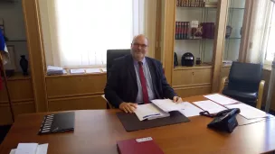 Jacques Fleury, président du Département du Cher © RCF - Guillaume Martin-Deguéret.