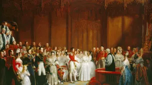 Mariage de Victoria et d'Albert, peinture de George Hayter ©Wikimédia commons