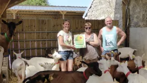 Bienvenue à la Ferme du Rocher à Neuville-sur-Sarthe © La formagerie du Rocher