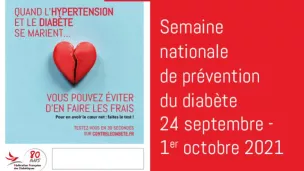 Semaine Nationale de prévention du diabète © Fédération Française des Diabétiques