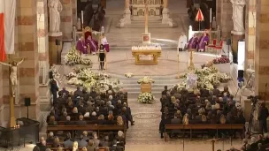 La messe de funérailles de Bernard Tapie à la cathédrale de la Major. DR