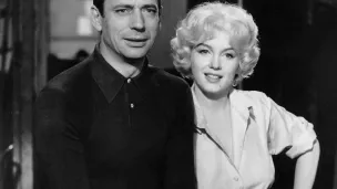 © Wiki Commons. Yves Montand et Marilyn Monroe dans "Le Milliardaire" en 1960.