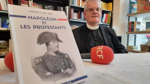 Le pasteur Alain Joly à la librairie La Procure de Nice - Photo RCF