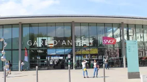 La gare d'Annecy