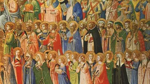 Les précurseurs du Christ avec les saints et les martyrs. Peinture de Fra Angelico, vers 1423-1424 ©Wikimédia commons