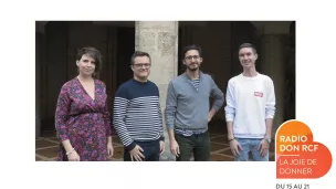 Blandine Jannin, Pascal Gélie, Clément Guerre et Julien Rullier