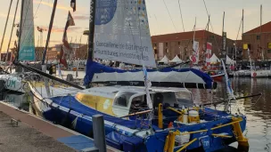 L'Imoca d'Alexia Barrier et Manuel Cousin - Twitter