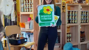 ©RCF Jura - 2021 - Mélanie Moingeon présente le réseau "Bienvenue à la ferme" dans le Jura