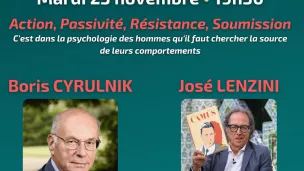 Boris Cyrulnik et José Lenzini, co-auteur du livre "Chérif Mécheri"