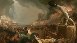 Destruction, extrait de The Course of Empire de Thomas Cole (1836) ©Wikimédia commons