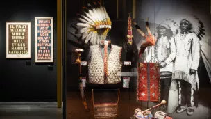 Exposition « Sur la piste des Sioux » au musée des Confluences - © Musée des Confluences - Bertrand Stofleth