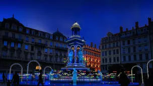 Les lumignons du chœur, place des Jacobins - © Ville de Lyon