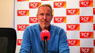 Gérard Davet au micro de La Matinale RCF