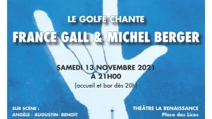 Le Golfe chante France GALL et Michel BERGER- Concert caritatif au profit de "Life for Paris"