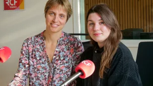 Angéline Ribadeau (à gauche) et Lou Segura - © RCF Lyon