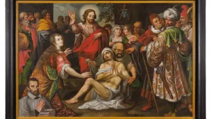 Résurrection de Lazare, Mathurin Bonnecamp © Abbaye Royale de l'Épau