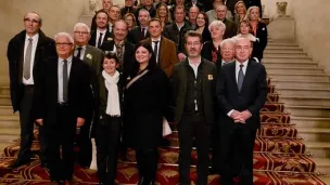 Les maires de l'Allier ont été reçu au Sénat par Bruno Rojouan et Claude Malhuretdurant le 103 eme congrès de l'AMF