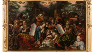 Nativité avec les prophètes de Mathurin Bonnecamp © Église Saint-Martin, Amné-en-Champagne