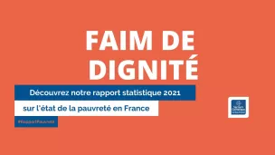 Le rapport du Secours Catholique a été dévoilé jeudi 18 novembre 2021 ©Secours Catholique