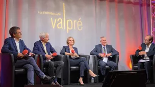 Table-ronde "Le courage de se réinventer" ©Entretiens de Valpré