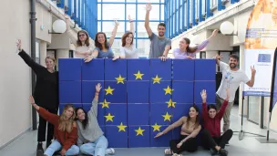 Des volontaires européens arrivés en Sarthe © Maison de l'Europe en Sarthe