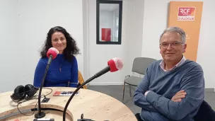 Géry et Clémence dans les studios de Dialogue RCF c/Dialogue RCF