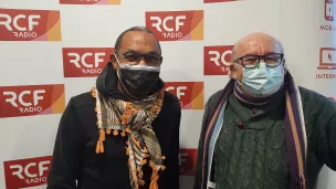 Joël Bidard et Gilles Le Goff, membres de l'aumônerie de la maison d'arrêt de Brest. ©Julie Rolland