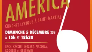 "Maria America", un concert lyrique en l'église castelroussine Saint-Martial.