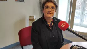 Virginie Fontaine, vice présidente du Département en charge de l'éducation.