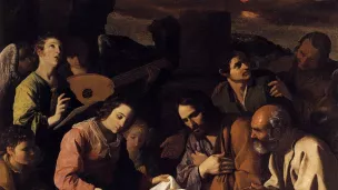Francisco de Zurbarán , l'adoration des bergers.