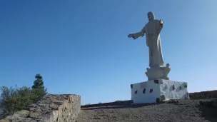 Statue Christ ©RCF Sud Bretagne