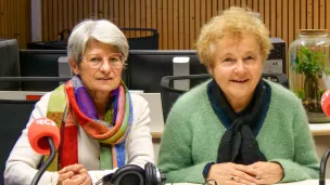 Françoise Pallière (à gauche) et Pascale Vernet - © RCF Lyon